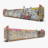 Preview image for 3D product Retail Aisle 10 - Greeting Cards  Toys