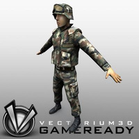 Preview image for 3D product US Military - Soldier 02