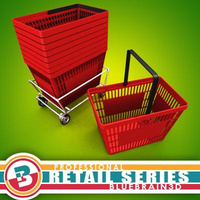 Preview image for 3D product Grocery Basket
