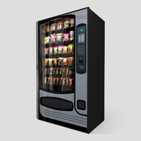 3D Model Download - Retail - Vending Machine 01