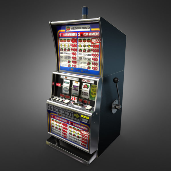 3D Model of Casino Collection :: Realistic Detailed Slot Machine 1. - 3D Render 1