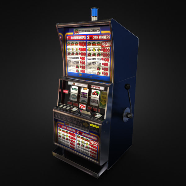3D Model of Casino Collection :: Realistic Detailed Slot Machine 1. - 3D Render 2
