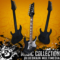 3D Model Download - Guitar - Ibanez 03