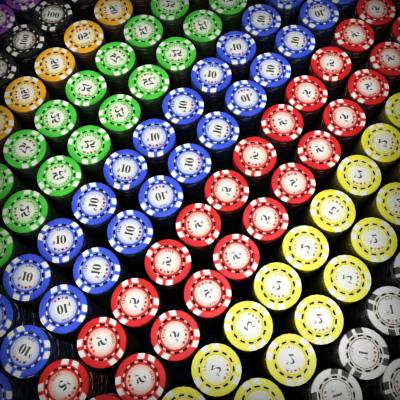 3D Model of Casino Poker Chips - 3D Render 6