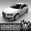 3D Model Download - Audi A3 2008 - Low Poly