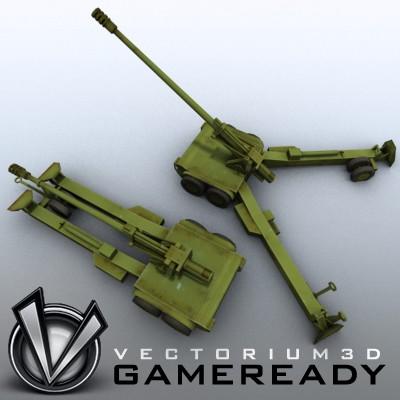 3D Models - Game Ready - Norinco PLL01