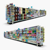 Preview image for 3D product Retail Aisle 03 - Bath  Deodorant