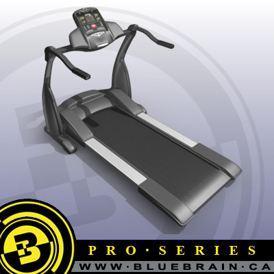 3D Model of Gym Equipment Collection :: Highly Detailed Treadmill - 3D Render 1