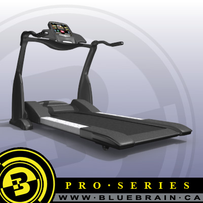 3D Model of Gym Equipment Collection :: Highly Detailed Treadmill - 3D Render 2