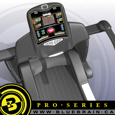 3D Model of Gym Equipment Collection :: Highly Detailed Treadmill - 3D Render 4