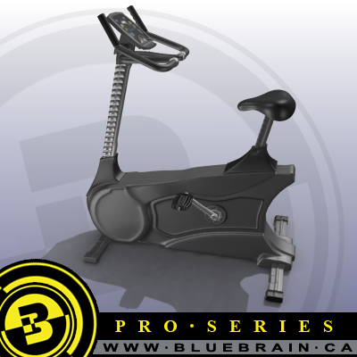 3D Model of Gym Equipment Collection :: Highly Detailed Exercise Bike - 3D Render 0