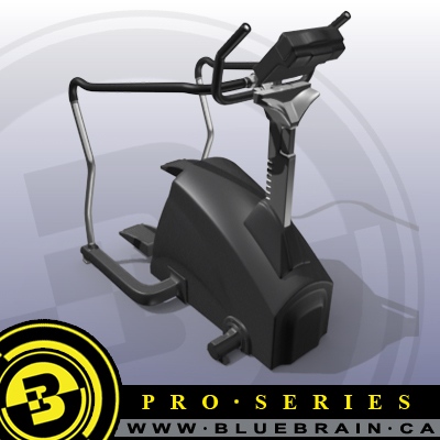 3D Model of  Gym Equipment Collection :: Highly Detailed Step Machine - 3D Render 3
