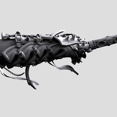 3D Model of Highly detailed medieval warrior - 3D Render 4