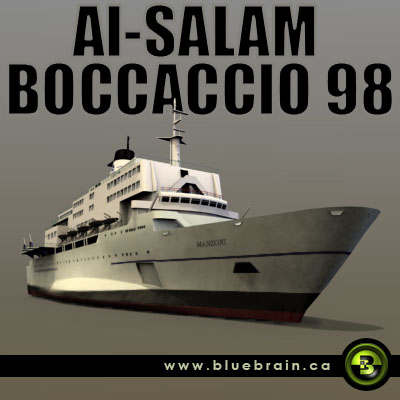 3D Model of V1 model of the Al-Salam Boccaccio 98. - 3D Render 0
