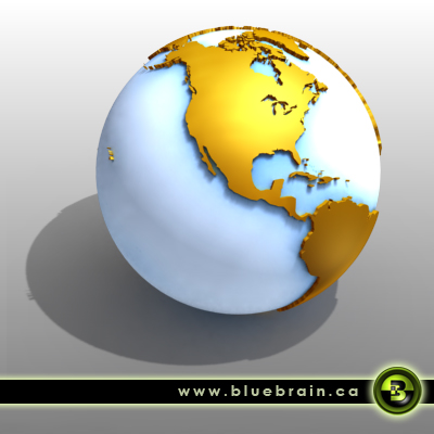 3D Model of High Quality Globe Models - 3D Render 0