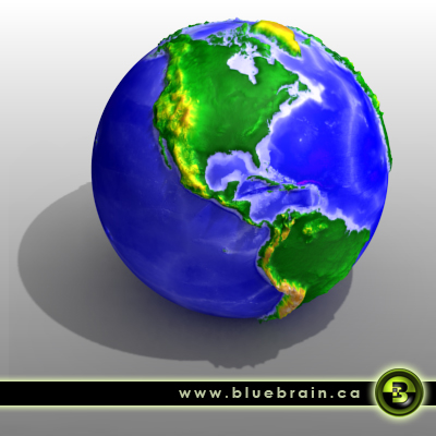 3D Model of High Quality Globe Models - 3D Render 0