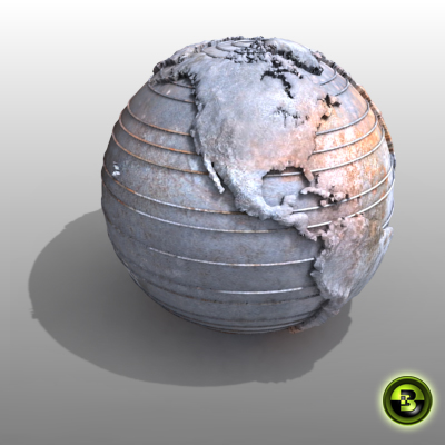 3D Model of High Quality Globe Models - 3D Render 2