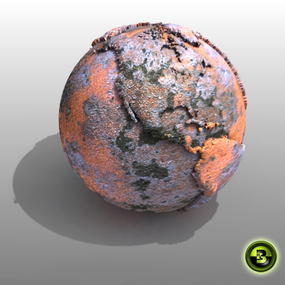 3D Model of High Quality Globe Models - 3D Render 3